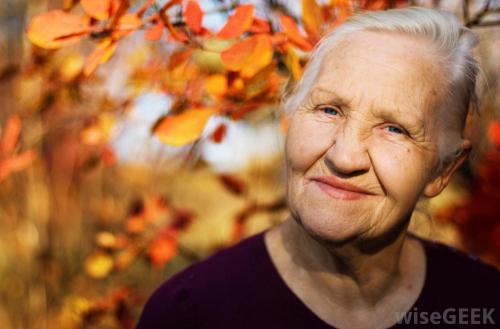 elderly woman needs home care services to age at home